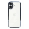 USLUCAN ALIŞVERİŞ Apple iPhone 16 Plus Kılıf Lensli Silikon - Açık Mavi