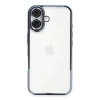 USLUCAN ALIŞVERİŞ Apple iPhone 16 Plus Kılıf Lensli Silikon - Açık Mavi