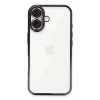 USLUCAN ALIŞVERİŞ Apple iPhone 16 Plus Kılıf Lensli Silikon - Mor