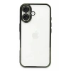 USLUCAN ALIŞVERİŞ Apple iPhone 16 Plus Kılıf Lensli Silikon - Yeşil