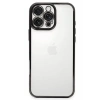 USLUCAN ALIŞVERİŞ Apple iPhone 16 Pro Kılıf Lensli Silikon - Siyah