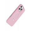 USLUCAN ALIŞVERİŞ Apple iPhone 16 Pro Max Regal Magsafe Standlı Kapak - Açık Pembe