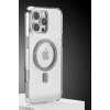 USLUCAN ALIŞVERİŞ Apple iPhone 16 Pro Max Tash Diamond Magsafe Kapak - Beyaz