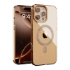 USLUCAN ALIŞVERİŞ Apple iPhone 16 Pro Max Tash Diamond Magsafe Kapak - Gold