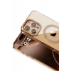 USLUCAN ALIŞVERİŞ Apple iPhone 16 Pro Max Tash Diamond Magsafe Kapak - Gold