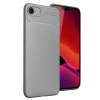USLUCAN ALIŞVERİŞ Apple iPhone 16E Kılıf Auto Focus Karbon Kapak - Gri