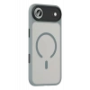 USLUCAN ALIŞVERİŞ Apple iPhone 17 Air Megane Magsafe Kapak - Titan Gri