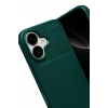 USLUCAN ALIŞVERİŞ Apple iPhone 17 Auto Focus Karbon Kapak - Koyu Yeşil