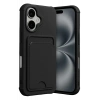 USLUCAN ALIŞVERİŞ Apple iPhone 17 Kelvin Kartvizitli Silikon - Siyah
