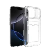 USLUCAN ALIŞVERİŞ Apple iPhone 17 Pro Kart Şeffaf Silikon - Şeffaf