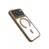 USLUCAN ALIŞVERİŞ Apple iPhone 17 Pro Max Hazar Magsafe Kapak - Gold