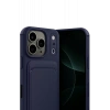 USLUCAN ALIŞVERİŞ Apple iPhone 17 Pro Max Kelvin Kartvizitli Silikon - Lacivert