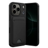USLUCAN ALIŞVERİŞ Apple iPhone 17 Pro Max Kelvin Kartvizitli Silikon - Siyah