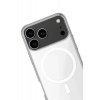 USLUCAN ALIŞVERİŞ Apple iPhone 17 Pro Max Kılıf Magneticsafe Şeffaf Silikon - Şeffaf