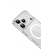 USLUCAN ALIŞVERİŞ Apple iPhone 17 Pro Max Kılıf Pc Real Magsafe Kapak - Şeffaf