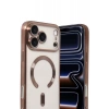 USLUCAN ALIŞVERİŞ Apple iPhone 17 Pro Max Kross Magneticsafe Kapak - Çöl Titanyum