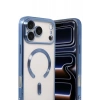 USLUCAN ALIŞVERİŞ Apple iPhone 17 Pro Max Kross Magneticsafe Kapak - Sierra Blue