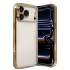 USLUCAN ALIŞVERİŞ Apple iPhone 17 Pro Max Lensli Silikon - Gold