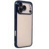 USLUCAN ALIŞVERİŞ Apple iPhone 17 Pro Max Lensli Silikon - Lacivert