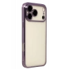 USLUCAN ALIŞVERİŞ Apple iPhone 17 Pro Max Lensli Silikon - Mor