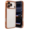 USLUCAN ALIŞVERİŞ Apple iPhone 17 Pro Max Lensli Silikon - Turuncu