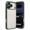 USLUCAN ALIŞVERİŞ Apple iPhone 17 Pro Max Lensli Silikon - Yeşil