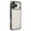 USLUCAN ALIŞVERİŞ Apple iPhone 17 Pro Max Lensli Silikon - Yeşil