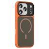 USLUCAN ALIŞVERİŞ Apple iPhone 17 Pro Max Megane Magsafe Kapak - Turuncu