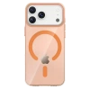 USLUCAN ALIŞVERİŞ Apple iPhone 17 Pro Max PC Blank Magsafe Kapak - Turuncu