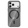 USLUCAN ALIŞVERİŞ Apple iPhone 17 Pro PC Blank Magsafe Kapak - Siyah