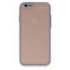 USLUCAN ALIŞVERİŞ Apple iPhone 6 Kılıf Montreal Silikon Kapak - Gri