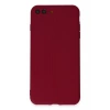 USLUCAN ALIŞVERİŞ Apple iPhone 7 Plus Kılıf First Silikon - Bordo