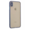 USLUCAN ALIŞVERİŞ Apple iPhone X Kılıf Montreal Silikon Kapak - Gri