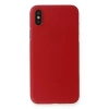 USLUCAN ALIŞVERİŞ Apple iPhone X Kılıf PP Ultra İnce Kapak - Kırmızı