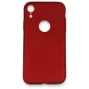 USLUCAN ALIŞVERİŞ Apple iPhone XR Kılıf First Silikon - Bordo