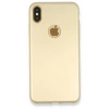 USLUCAN ALIŞVERİŞ Apple iPhone XS Max Kılıf First Silikon - Gold
