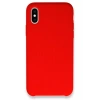 USLUCAN ALIŞVERİŞ Apple iPhone XS Max Kılıf Lansman Legant Silikon - Kırmızı