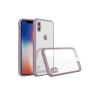 USLUCAN ALIŞVERİŞ Apple iPhone XS Max Kılıf Miami Şeffaf Silikon - Açık Mor