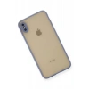 USLUCAN ALIŞVERİŞ Apple iPhone XS Max Kılıf Montreal Silikon Kapak - Gri