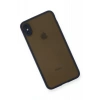 USLUCAN ALIŞVERİŞ Apple iPhone XS Max Kılıf Montreal Silikon Kapak - Lacivert