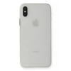 USLUCAN ALIŞVERİŞ Apple iPhone XS Max Kılıf PP Ultra İnce Kapak - Beyaz