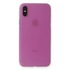 USLUCAN ALIŞVERİŞ Apple iPhone XS Max Kılıf PP Ultra İnce Kapak - Pembe