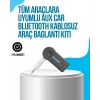 USLUCAN ALIŞVERİŞ Araç İçi Bluetooth AUX Müzik ve Telefon Görüşmesi Adaptörü