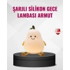 USLUCAN ALIŞVERİŞ Armut Gece Lambası USB Şarjlı Ayarlanabilir LED Işık