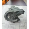 USLUCAN ALIŞVERİŞ Asılabilir / Masaüstü Ejderha Modeli 3D Dekoratif Heykel 22x17 cm