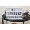 USLUCAN ALIŞVERİŞ Cinematic Harflerle Işıklı Mesaj Veren Light Box Led Pano A4