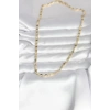 USLUCAN ALIŞVERİŞ CM 14K Gold Renk Arpa Model 45 cm Kadın Kolye