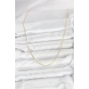 USLUCAN ALIŞVERİŞ CM 14K Gold Renk Ataç Zincir Model 60 cm Kadın Kolye