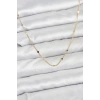 USLUCAN ALIŞVERİŞ CM 14K Gold Renk Ezme Pul Model 60 cm Kadın Kolye