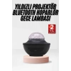 USLUCAN ALIŞVERİŞ Çok Renkli Projektör Lamba Disko Topu Gece Lambası Kablosuz